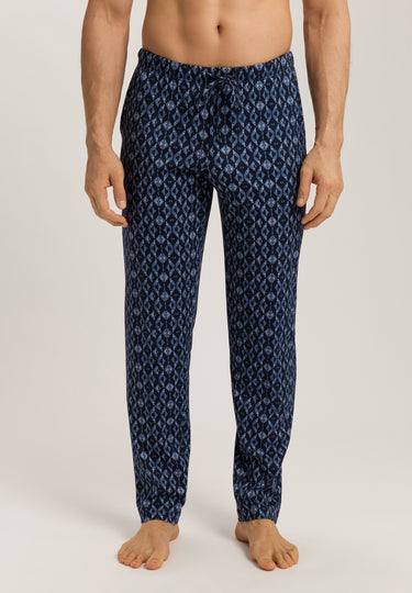 Night And Day Knit Lounge Pant | Blue Diamonds 75216-3023